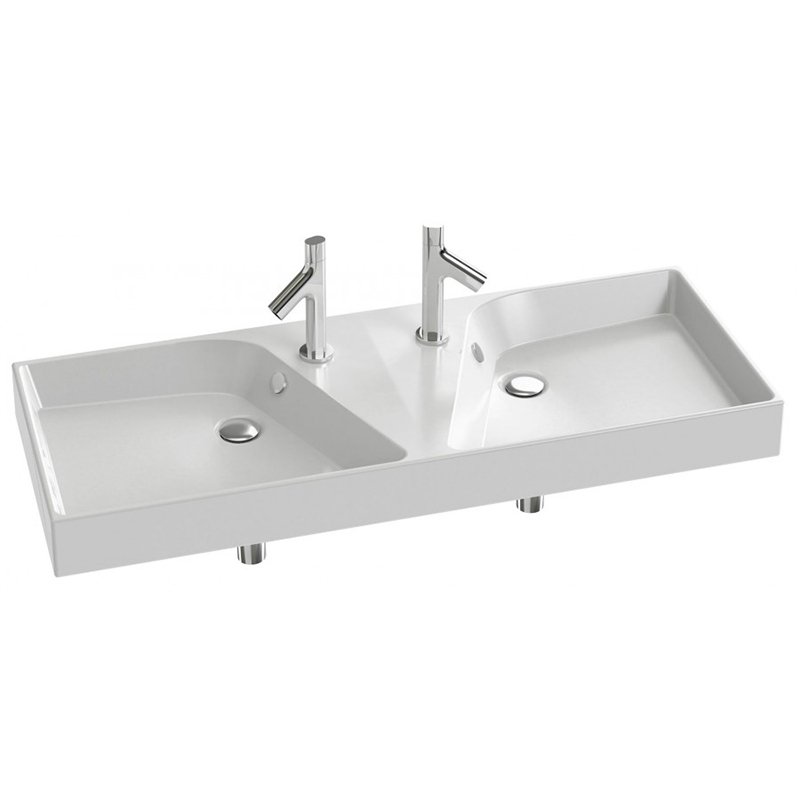 Раковина Jacob Delafon Rythmik EXM112-Z 120 см двойная