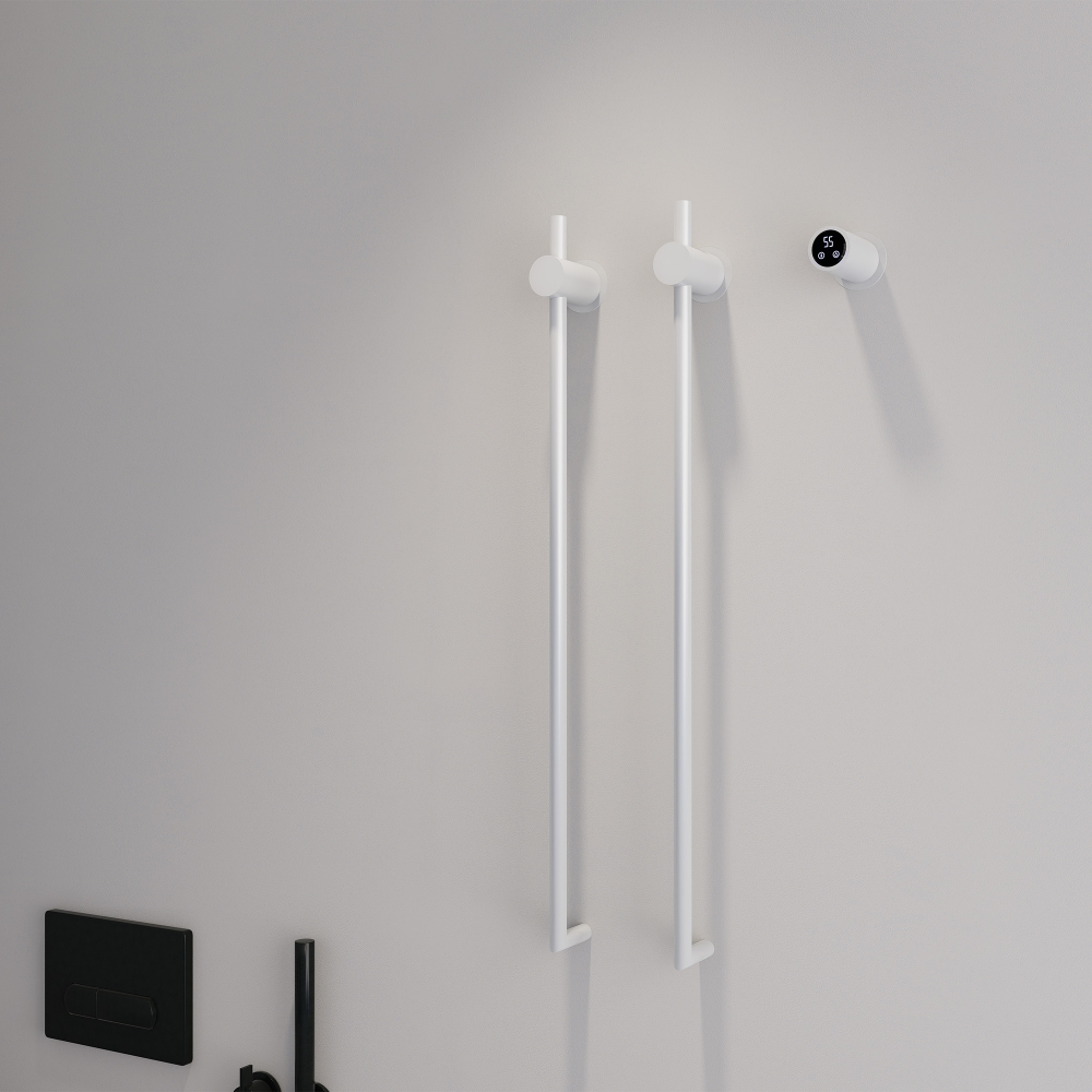 Полотенцесушитель электрический ABBER Charme AH4002MW белый матовый