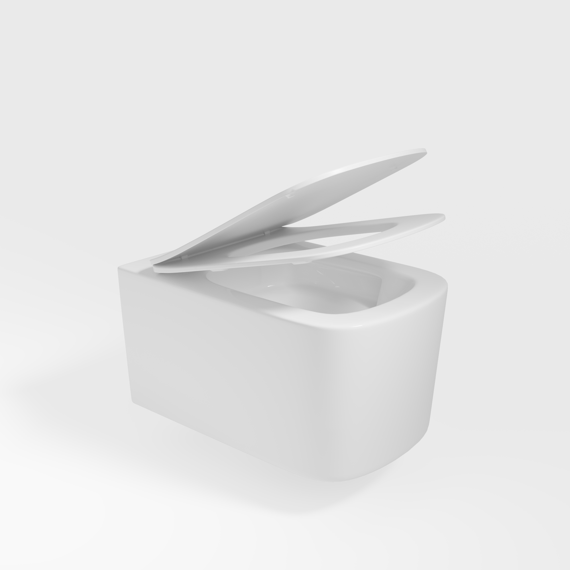 Унитаз подвесной безободковый Vincea Ultra VT1-32T белый, с сиденьем микролифт