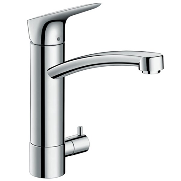 Смеситель для кухни hansgrohe logis 71280000 хром