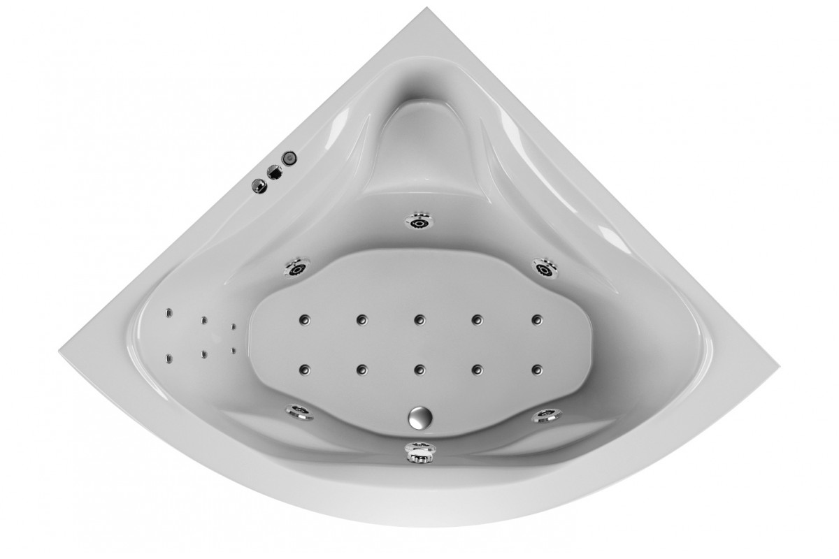 Ванна акриловая угловая Relisan RONA Гл000011627, 130x130