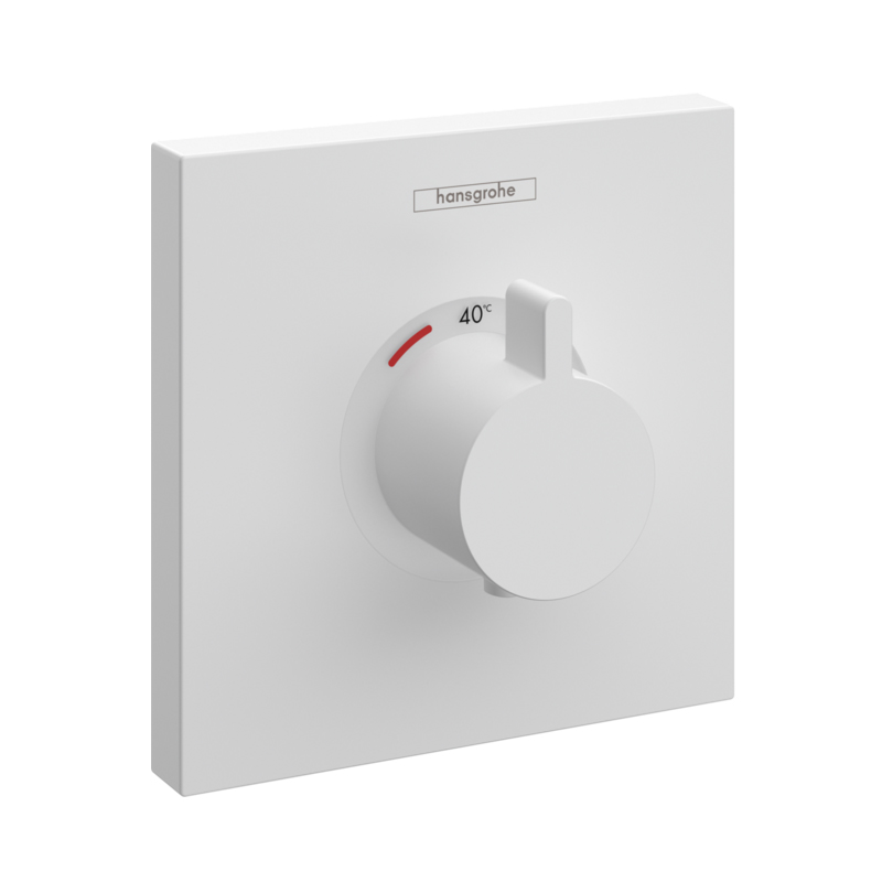 Термостат для душа Hansgrohe ShowerSelect 15760700 белый матовый