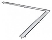 Решетка TECE TECEdrainline Plate 6 109 70 90х90 см под плитку угловая