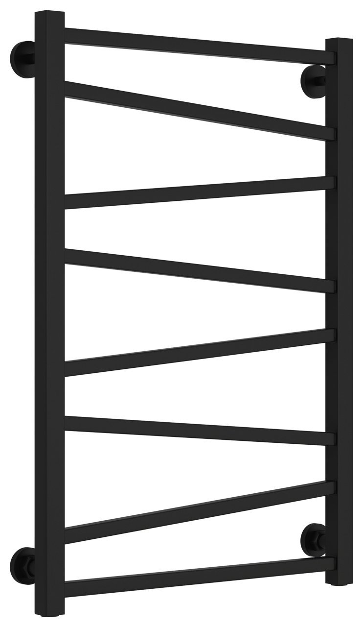 Полотенцесушитель водяной Сунержа Сирокко 80х50 черный матовый