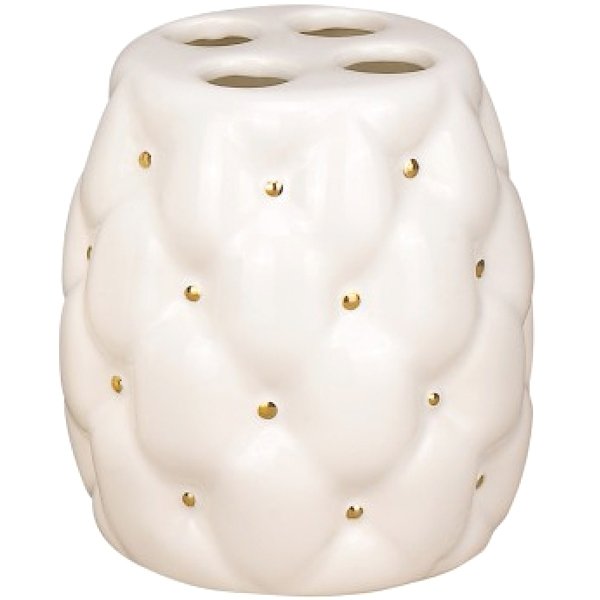 Держатель зубных щеток Fixsen Sovy FX-A155-D1-2 Белый Золото