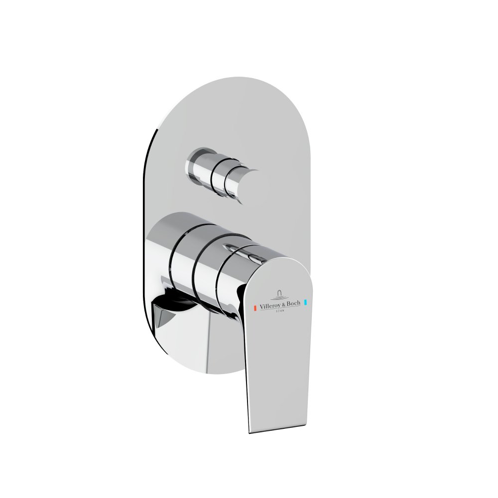 Смеситель для ванны с душем Villeroy & Boch Liberty TVS10700200061 хром