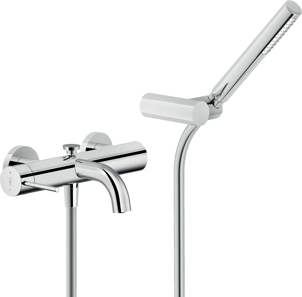 Смеситель для ванны с душем Nobili Velis VE125110CR хром