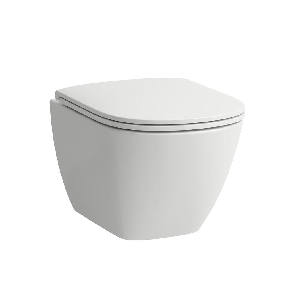 Унитаз подвесной безободковый Laufen Lua 8.2008.0.000.000.1 без сиденья