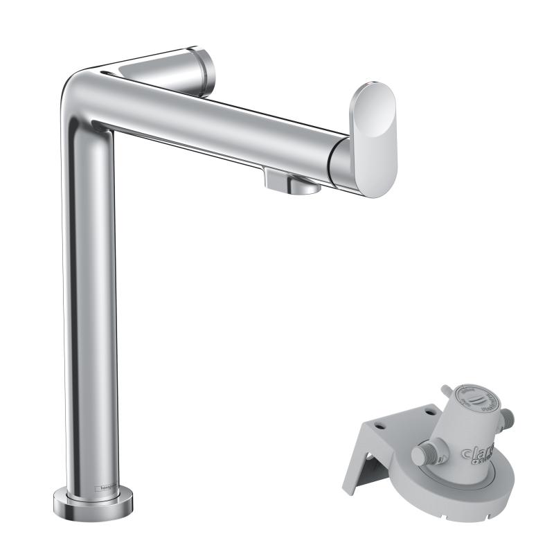 Смеситель для кухни Hansgrohe Aqittura M91 FilterSystem 240 76804000 хром