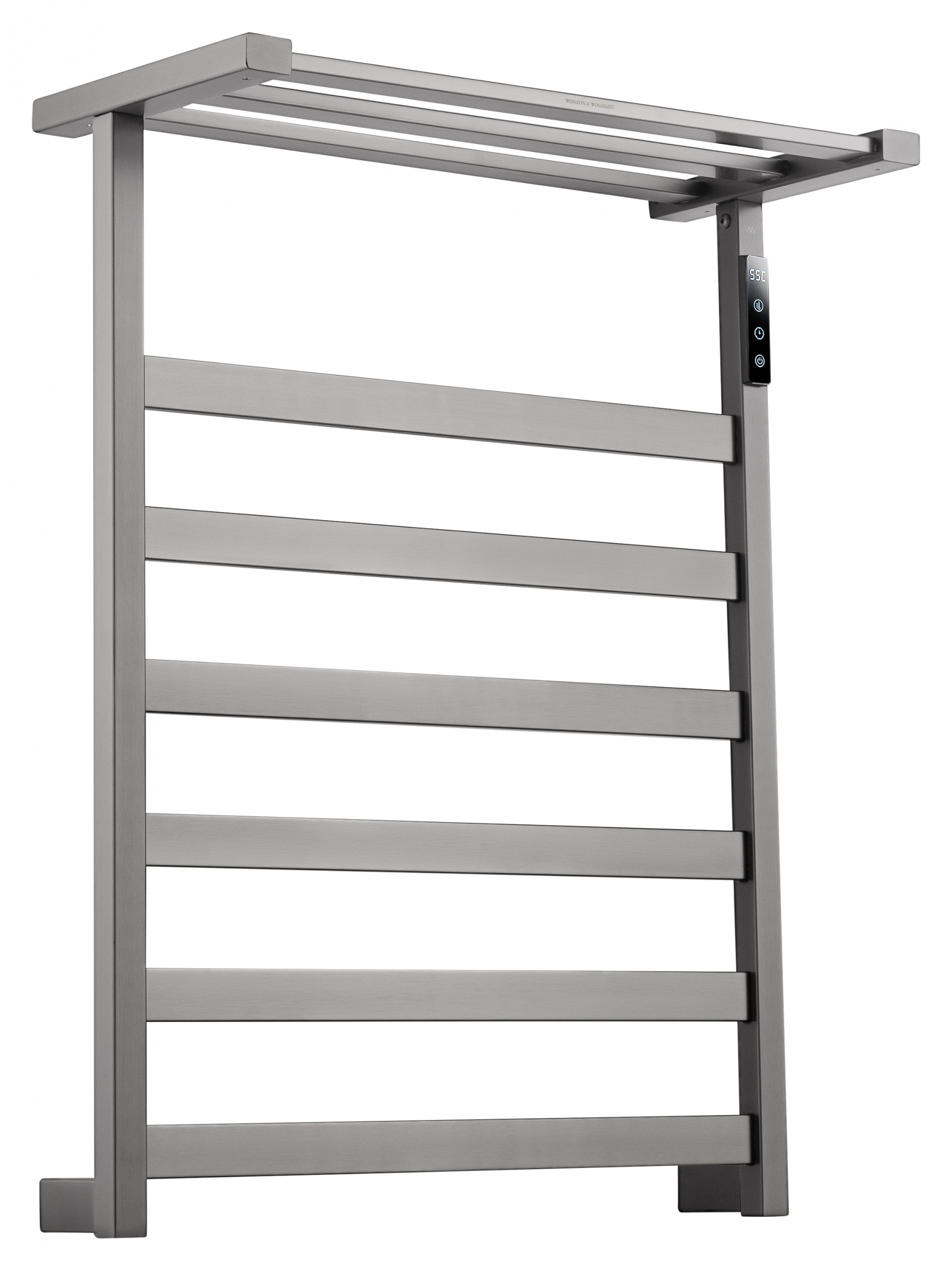 Полотенцесушитель электрический WONZON & WOGHAND FRANKFURT, Темный графит (WW-A1026-GM)