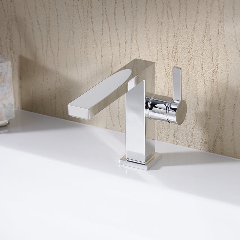 Смеситель для раковины Hansgrohe Tecturis E 73020000 хром