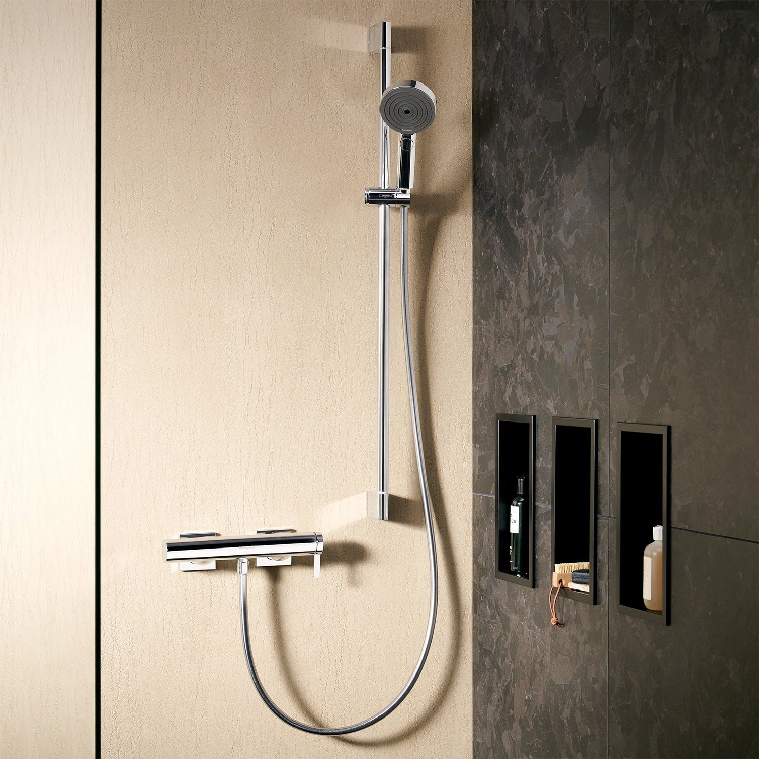 Смеситель для душа Hansgrohe Tecturis E 73620000 хром