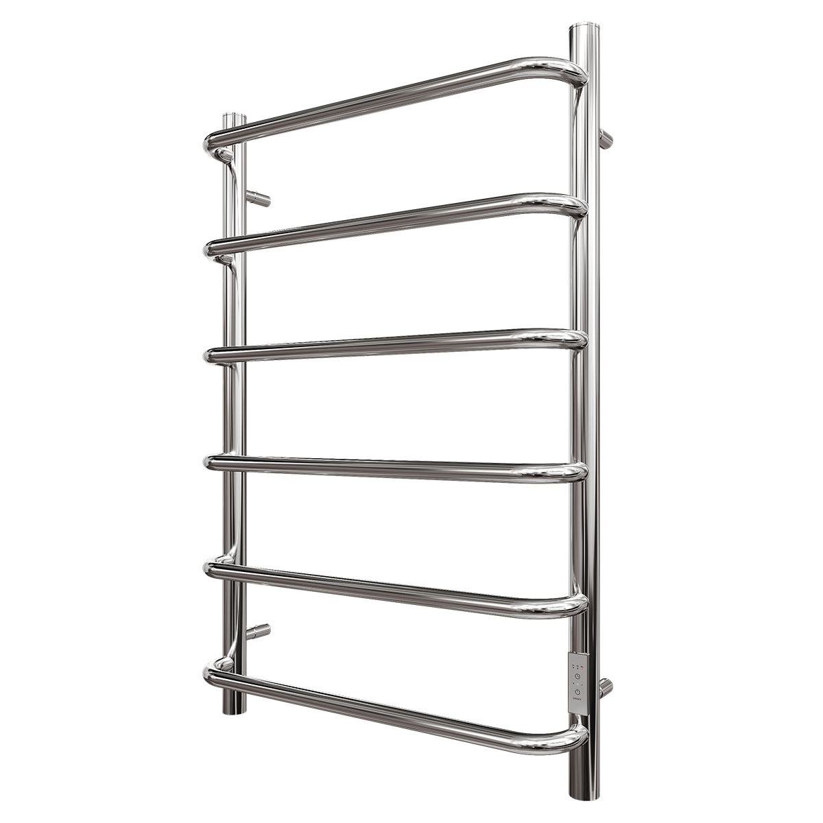 Полотенцесушитель электрический Point PN08848 П6 400x800 диммер справа, хром