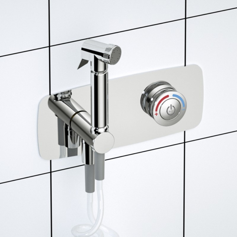 Гигиенический душ со смесителем D&K Bayern DA1484501, хром