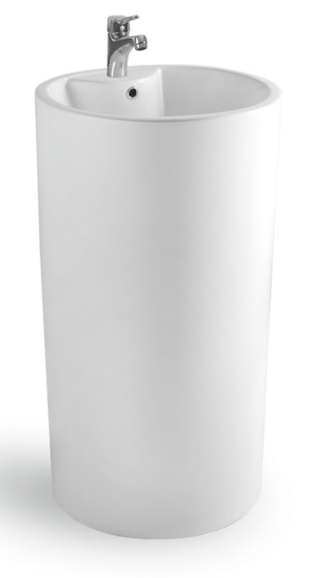 Раковина напольная 44см Gid Nb135 белый