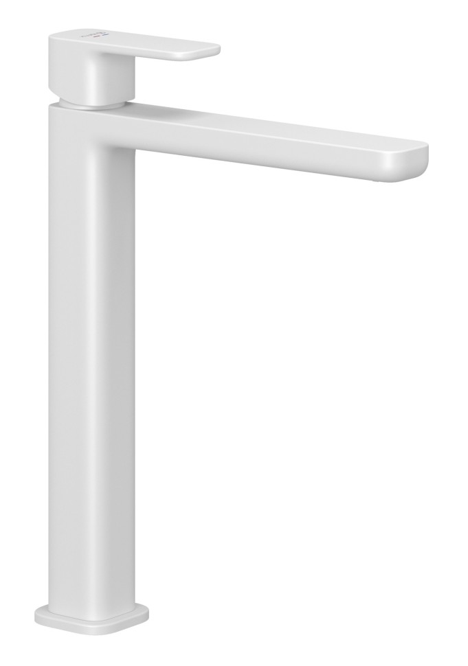 Смеситель для раковины Kludi Renon 422985375 белый матовый