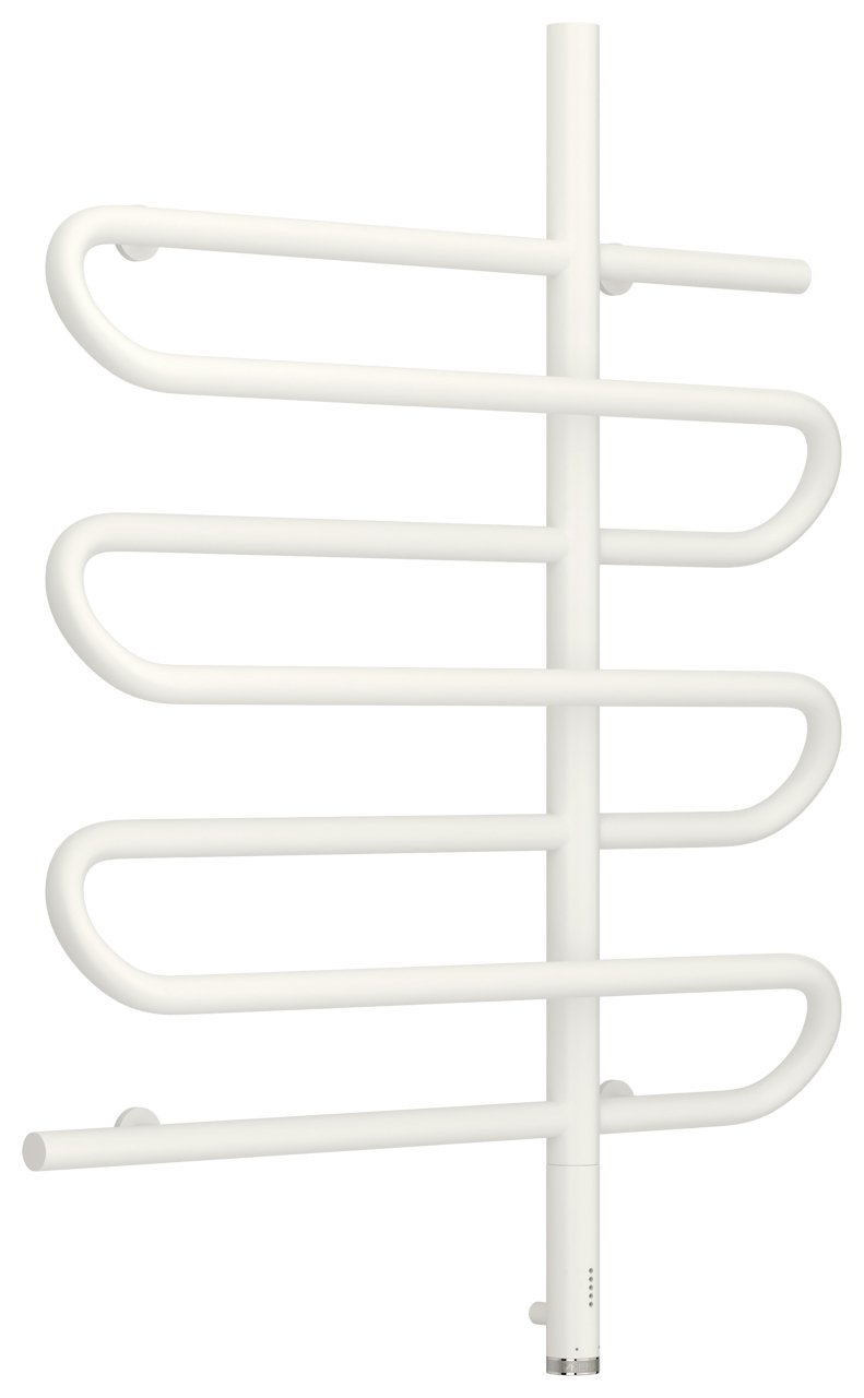 Полотенцесушитель электрический Сунержа Эпатаж 80х60 белый матовый, подключение правое