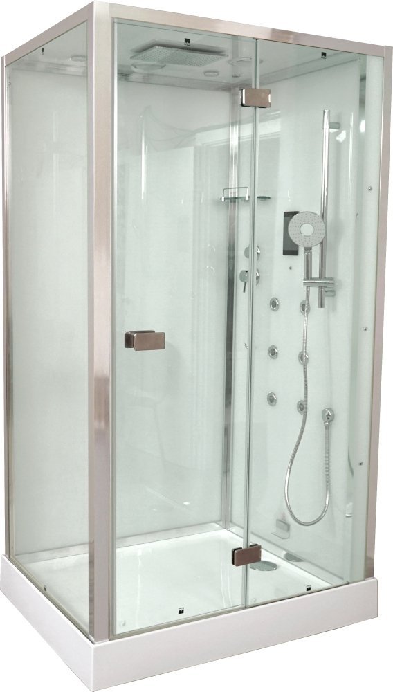 Душевая кабина Timo Premium PURO Н-511 L 120x90x220 профиль хром глянцевый, стекло прозрачное