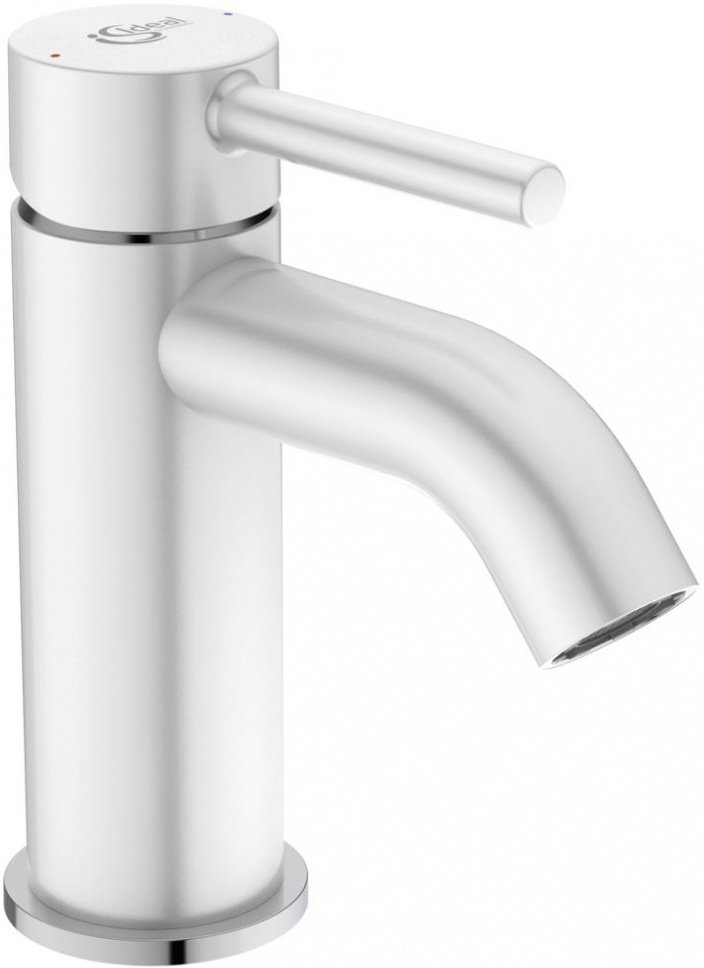Смеситель для раковины Ideal Standard Ceraline BC268U5 белый матовый