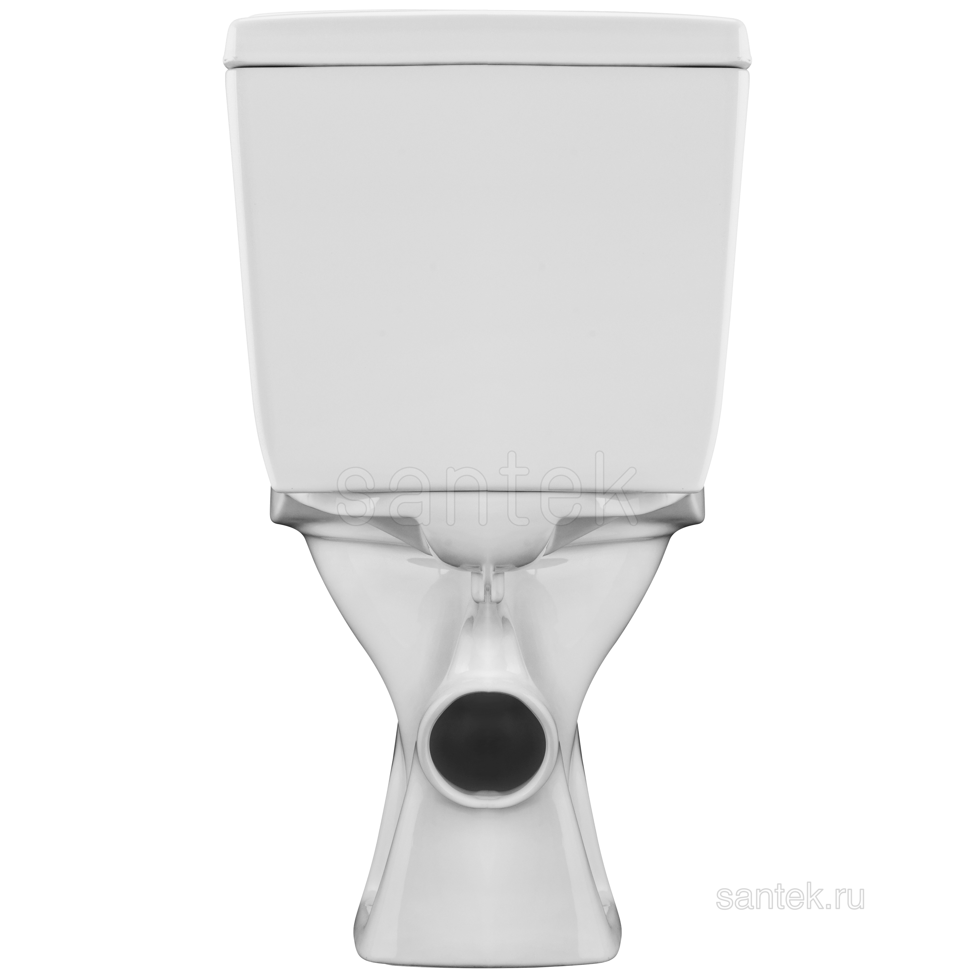 Унитаз-компакт Santek Анимо с горизонтальным выпуском, эконом 1WH110035