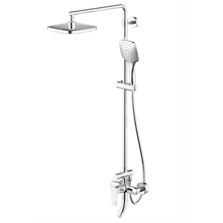 Душевая стойка Bravat Source F6173218CP-A-ENG хром