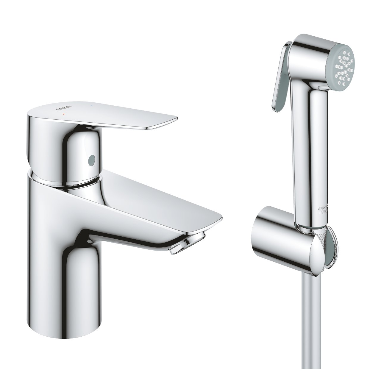 Смеситель для раковины Grohe BauEdge New 23757001 хром