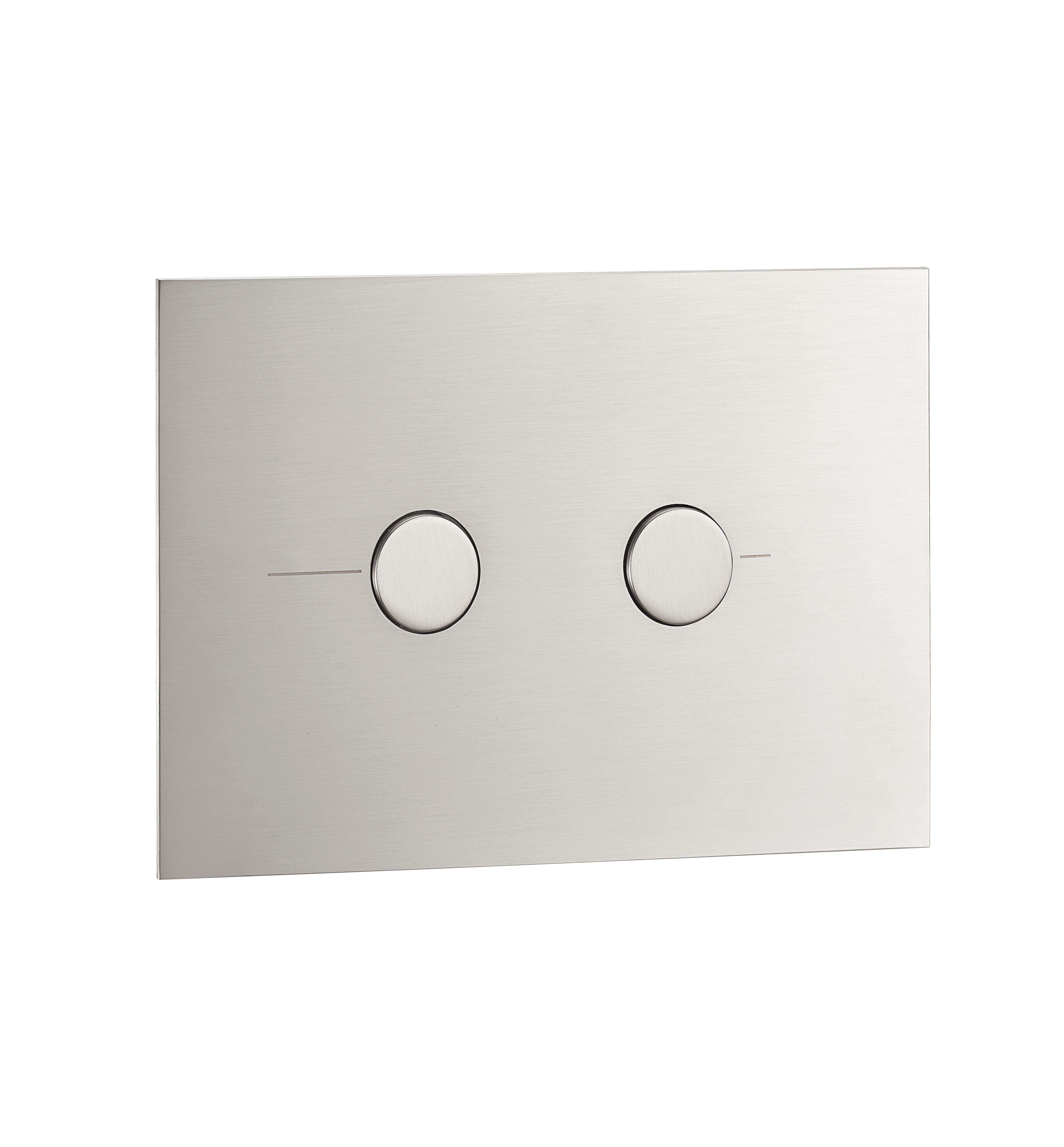 Клавиша смыва пневматическая Benesque 84010102 никель брашированный