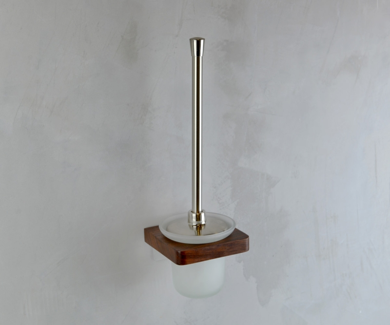 Ершик для унитаза Bronze de Luxe FOREST 10706C, матовый хром