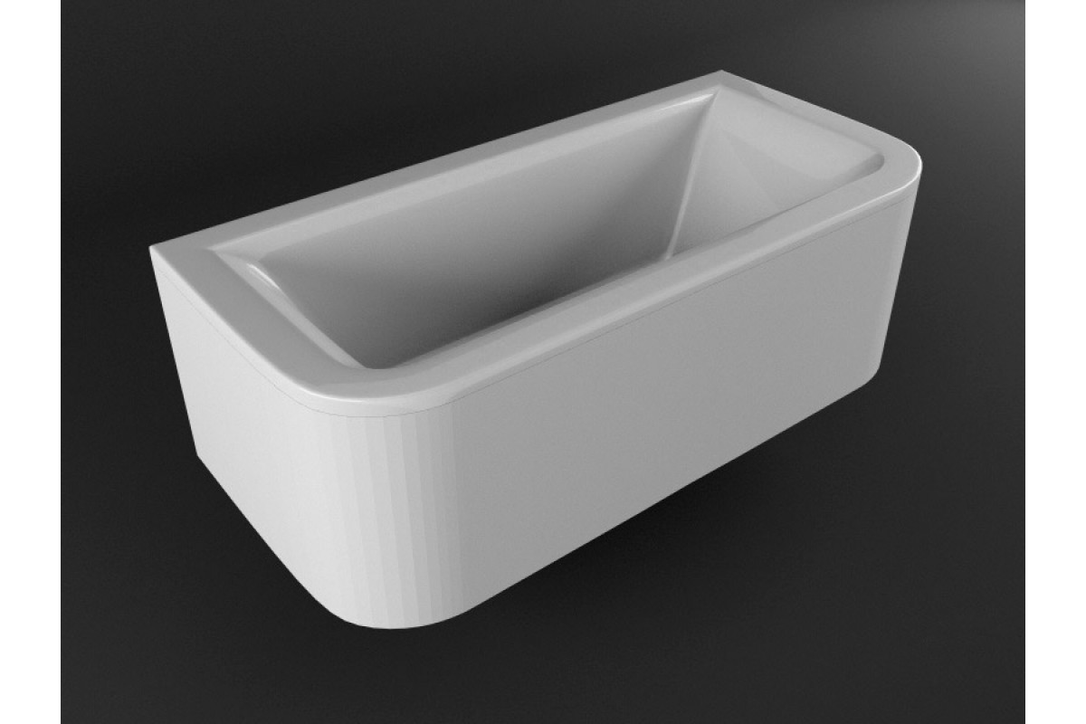 Ванна акриловая Vayer Options BTW Гл000006810, 180x85