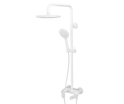 Душевая стойка WasserKRAFT A18501 белый матовый