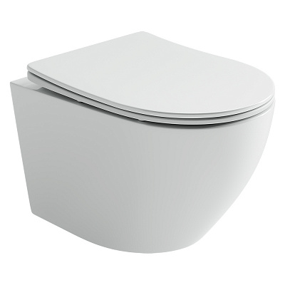 Унитаз подвесной безободковый Ceramica Nova Uno CN11001 белый