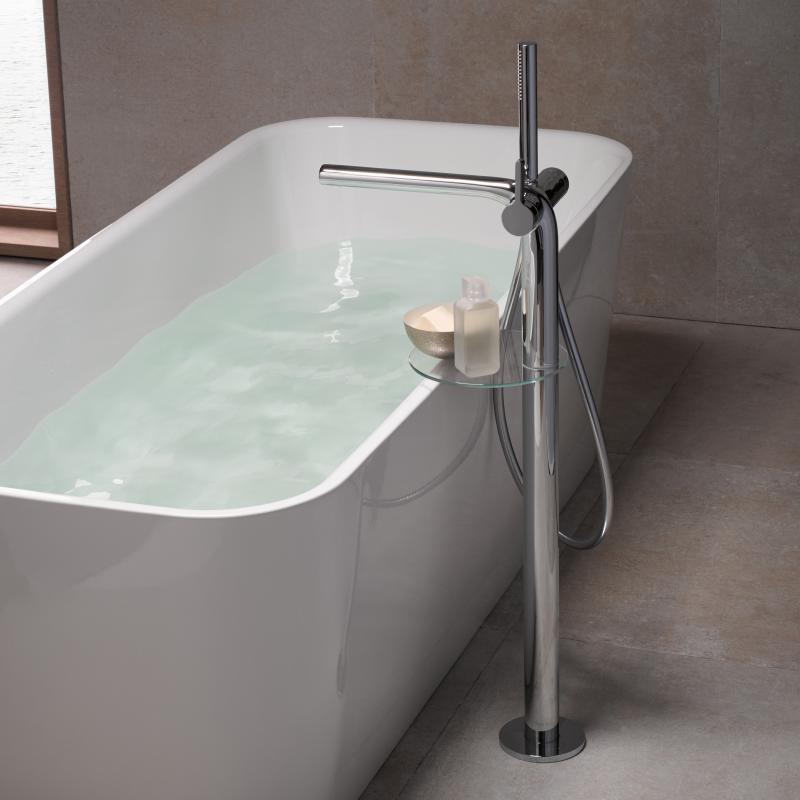 Смеситель для ванны напольный Keuco Edition 400 51527010100 хром