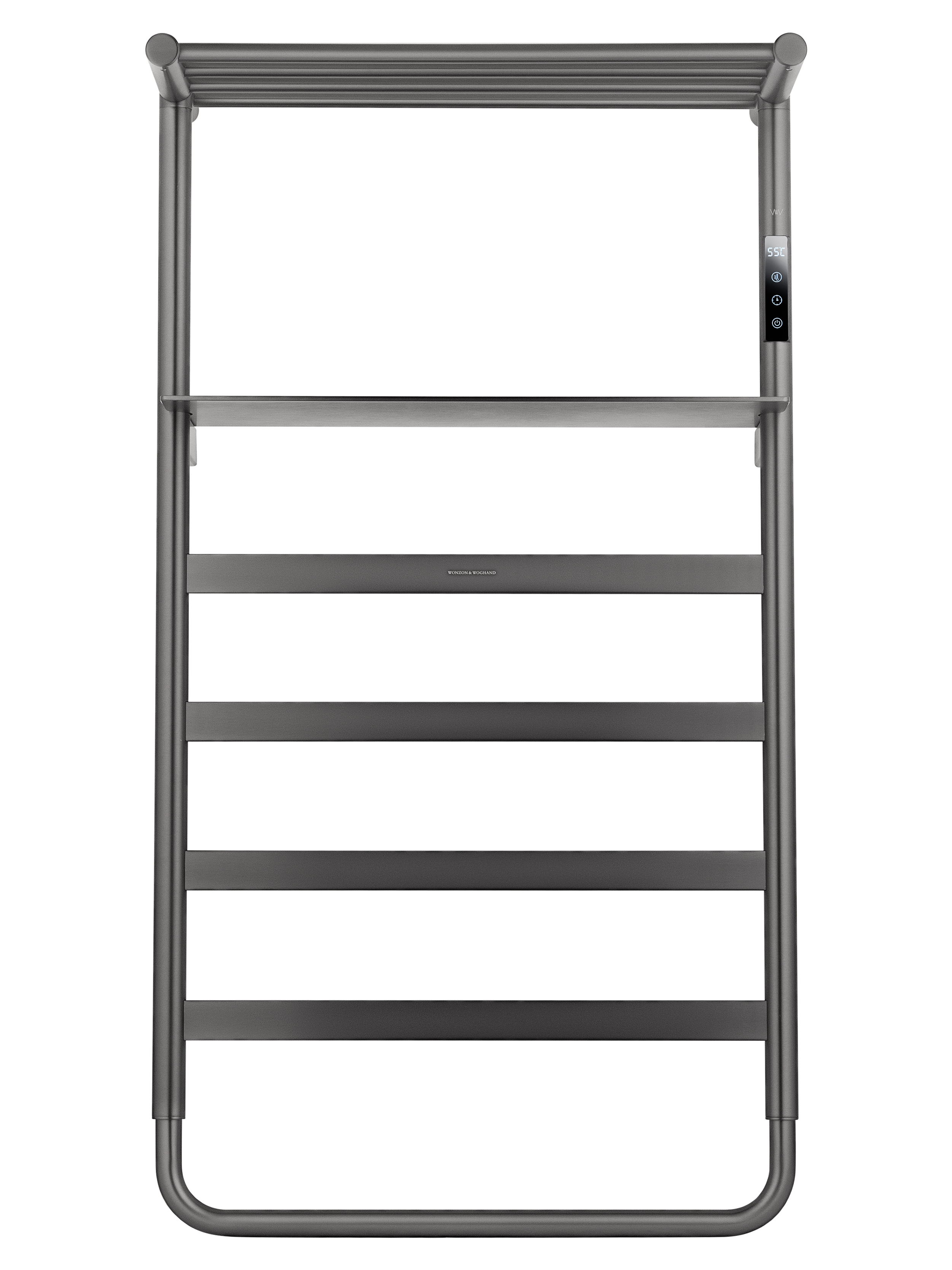Полотенцесушитель электрический WONZON & WOGHAND DÜSSELDORF, Темный графит (WW-A208-GM)