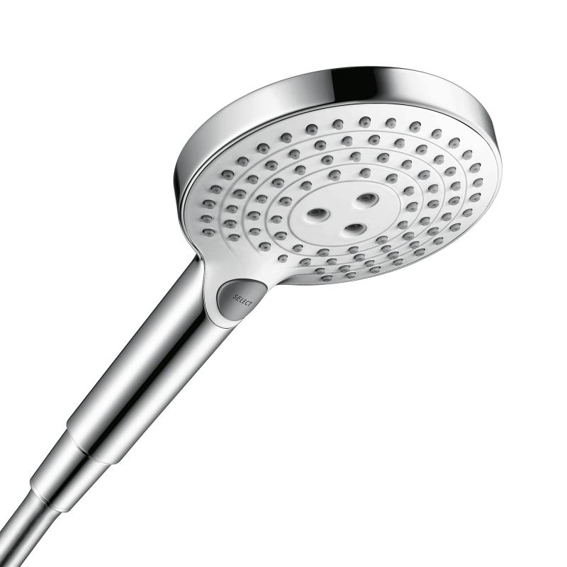 Душевая лейка Hansgrohe Raindance Select S 120 3jet 26530400 хром/белый
