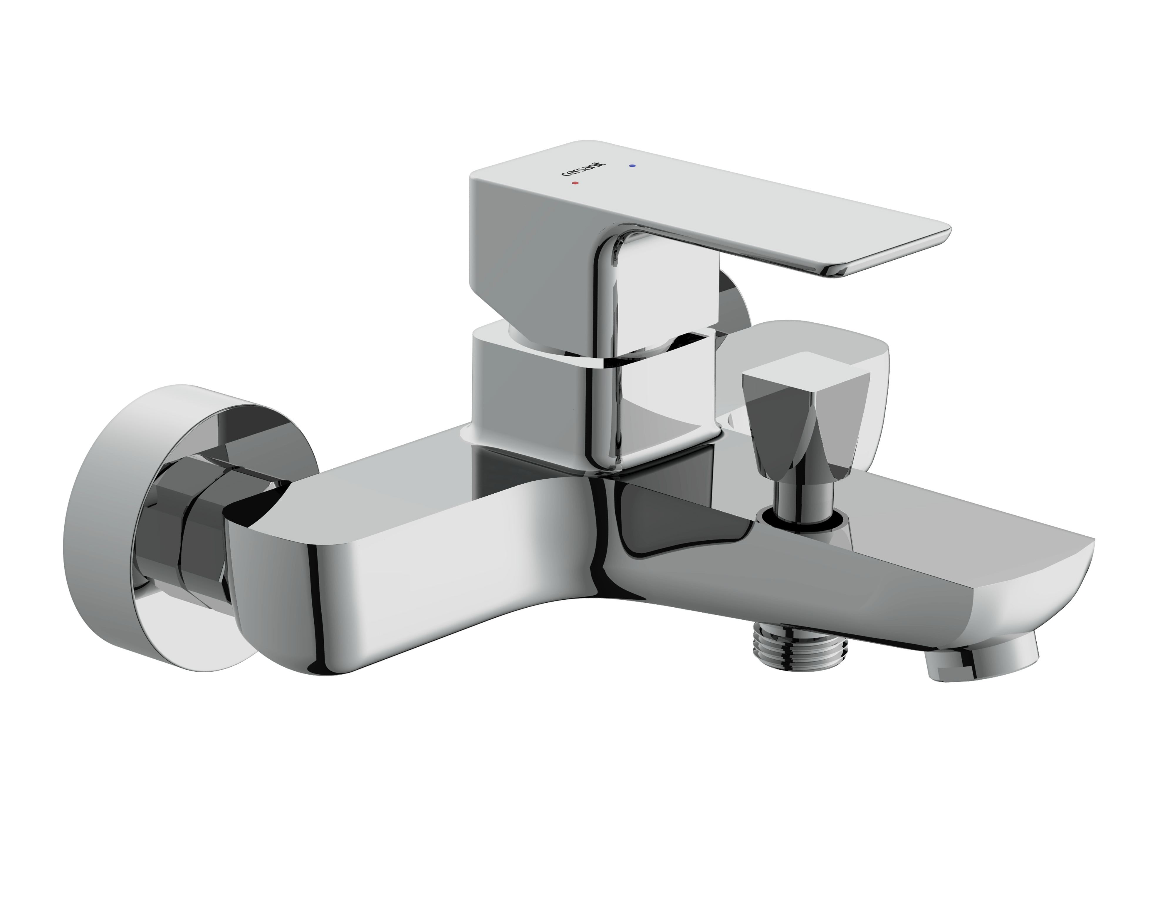 Смеситель для ванны с душем Cersanit GEO 63040 хром