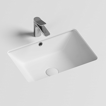 Раковина встраиваемая снизу 55см Ceramica Nova Element CN6045 белый