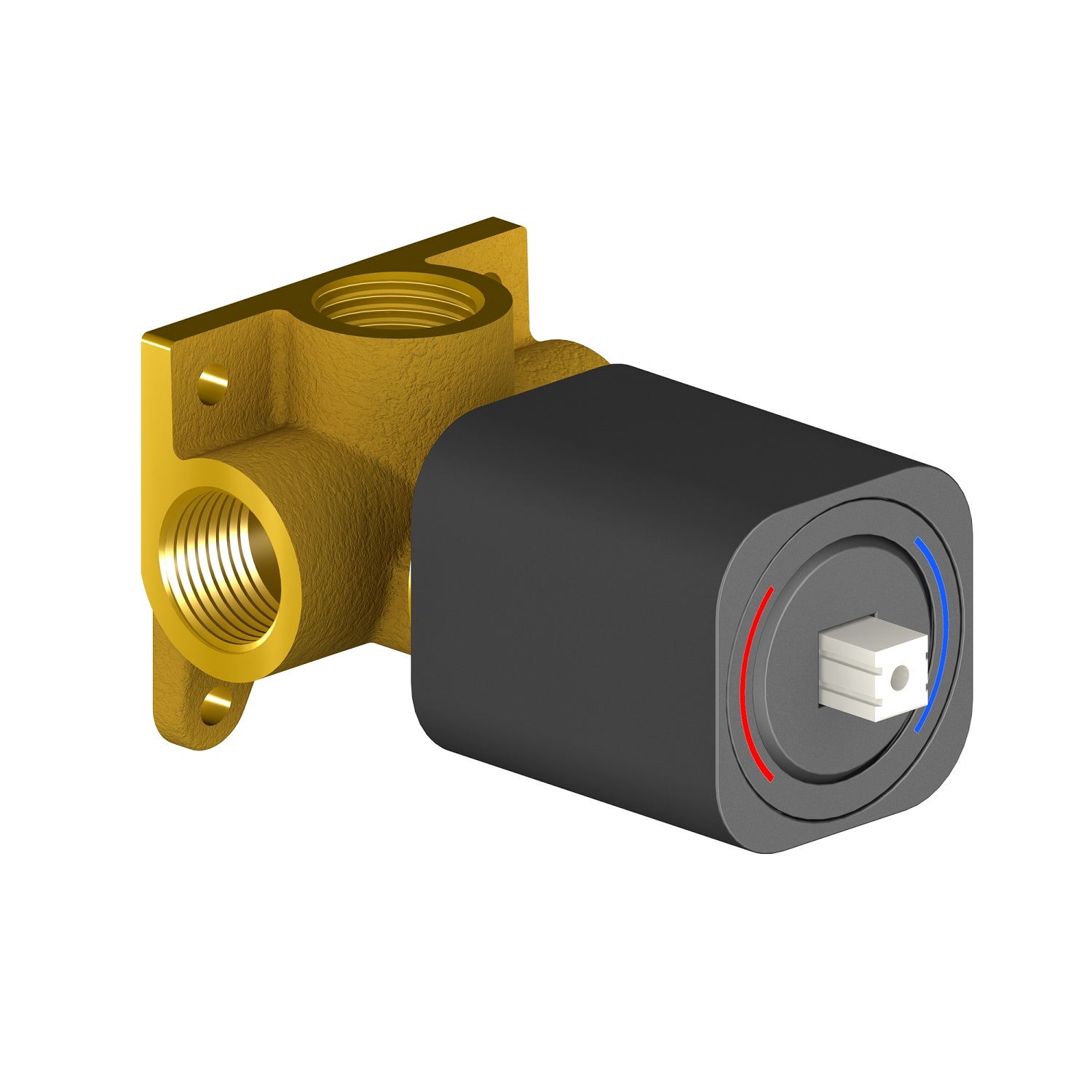 Смеситель для душа Timo Torne 4389/03SM черный матовый