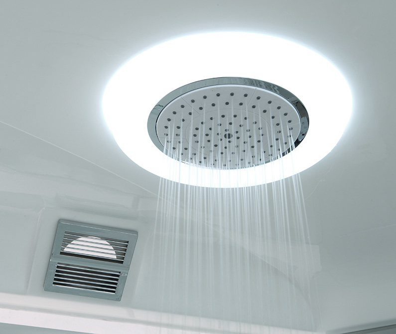 Душевая кабина Timo Comfort T-8802 L F 120x85x220 профиль хром глянцевый, стекло матовое