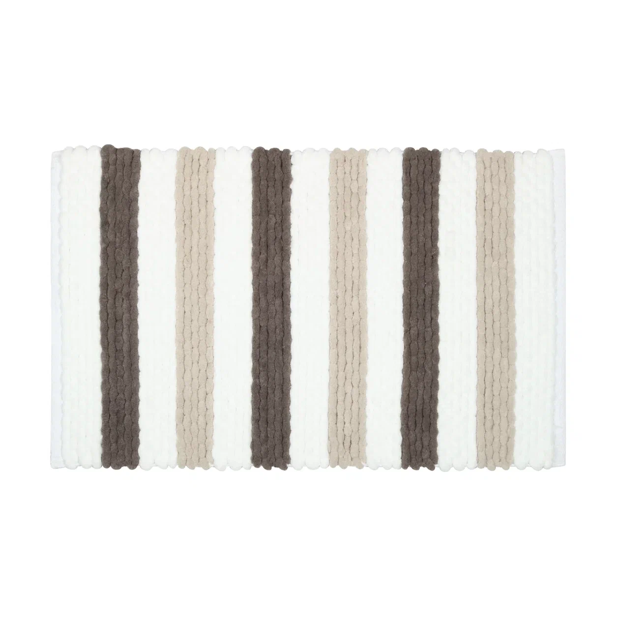 Коврик для ванной 1-ый Fixsen AMBER, FX-8040Z, mix (серый+бежевый+белый), 50х80см