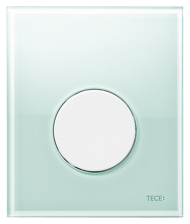 Кнопка смыва TECE Loop Urinal 9242651 белый/зеленый