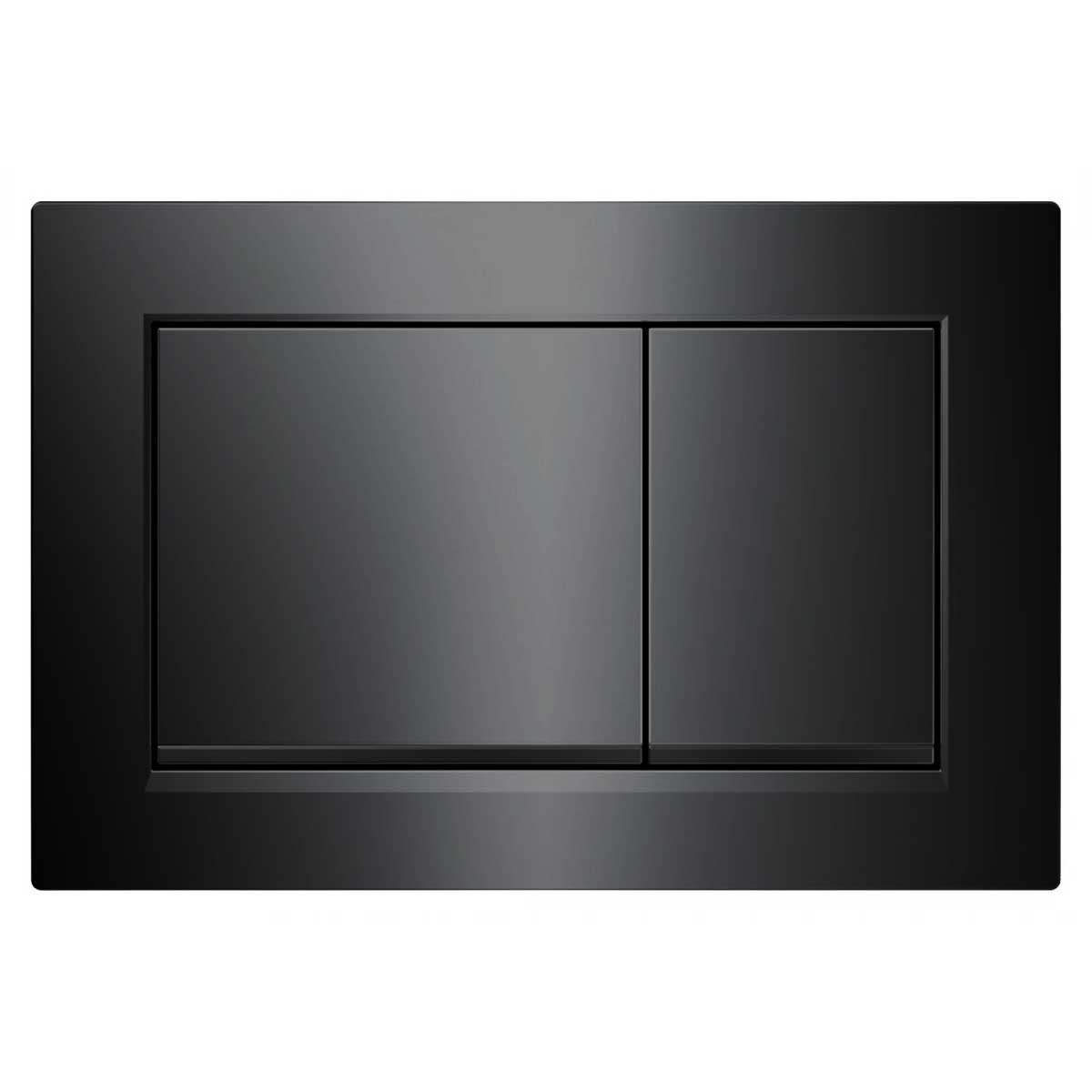 Кнопка смыва для унитазов Vincea VFP-001MB черный матовый