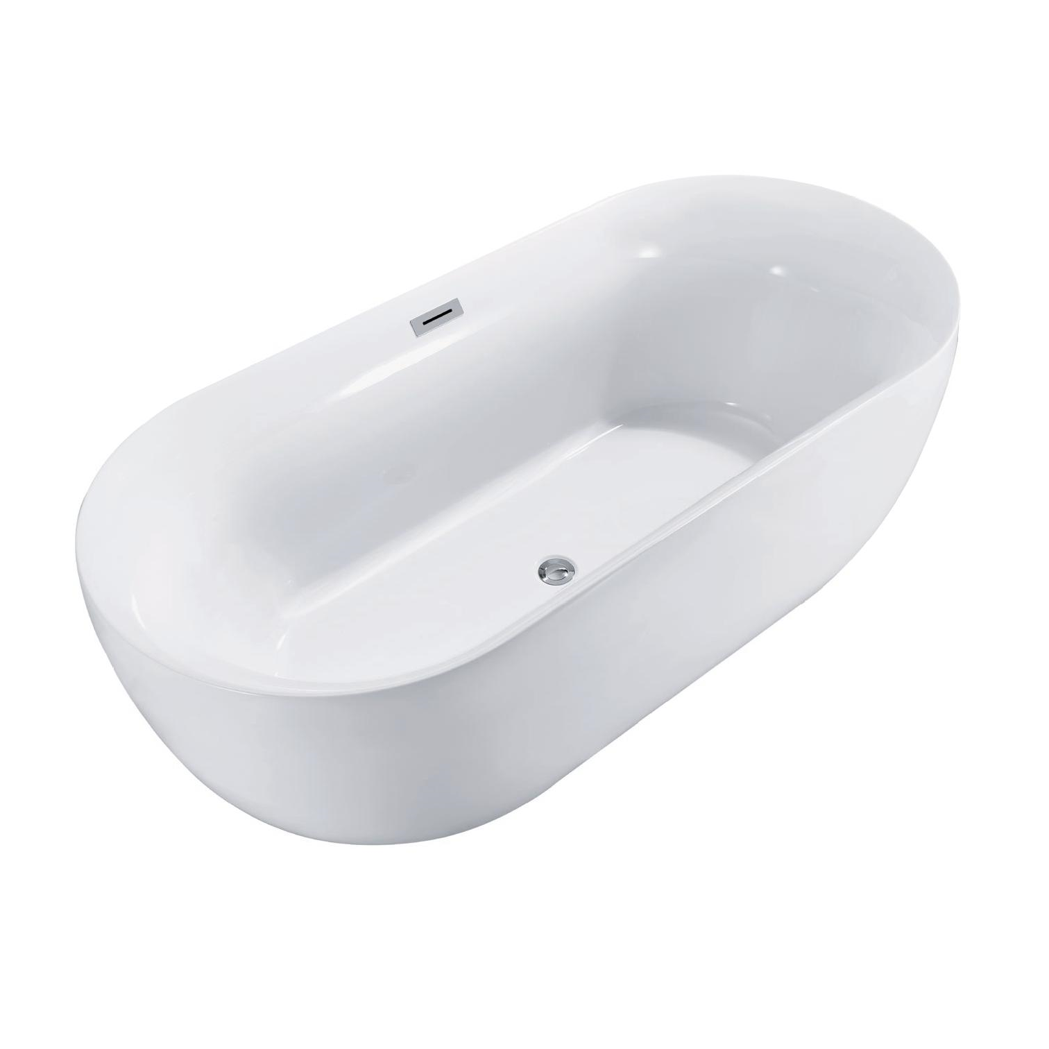 Ванна отдельностоящая 170х78см Aquatek АФИНА белый