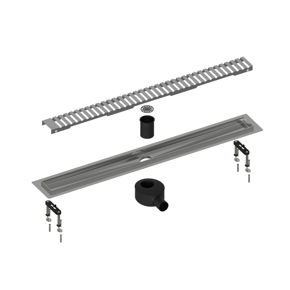 Душевой лоток TIMO Drain System DS230108/00, хром