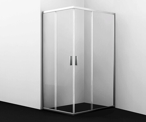 Душевой угол WasserKraft Lippe 45S07 120x90x190, профиль хром, стекло прозрачное