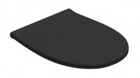 Сиденье для унитазы Globo 4ALL MDR20AR черный матовый, с микролифтом