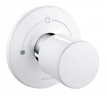 Переключатель для ванны с душем Kludi Balance 528469175 хром/белый