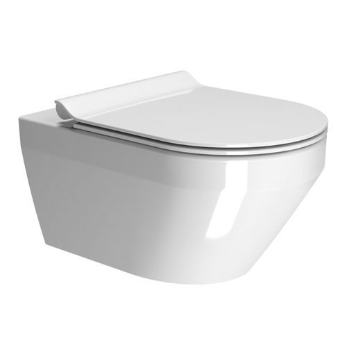 Унитаз подвесной безободковый GSI Pura 881611 белый