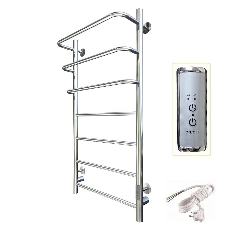 Полотенцесушитель электрический Тругор Пэк серия 19 100х50 хром