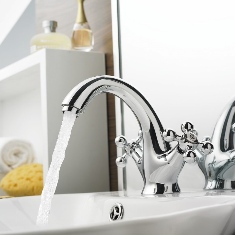 Смеситель для раковины Haiba HB1019, хром