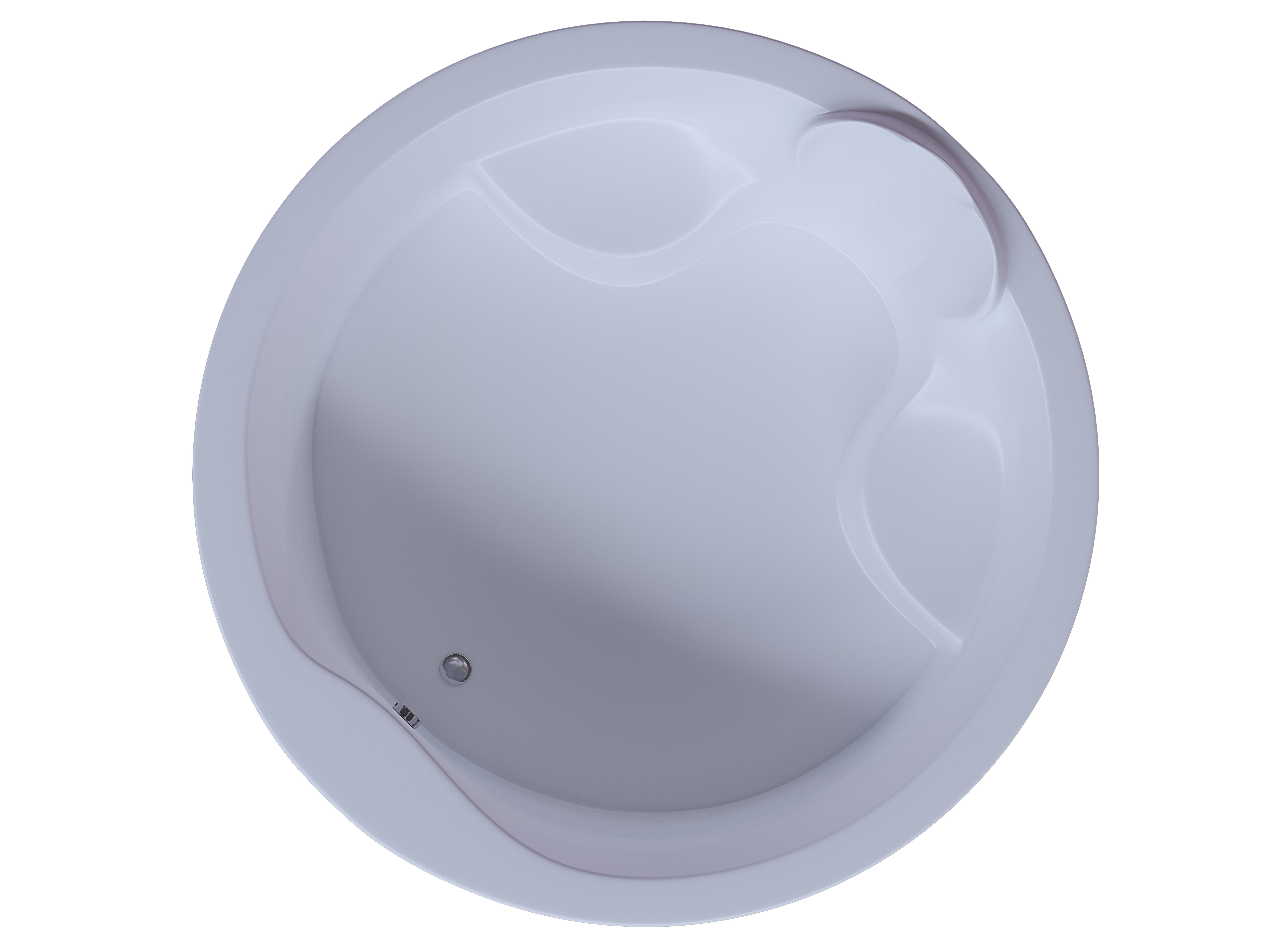 Акриловая ванна Aquatek  Альтаир 158x119 см L пустая с фр.экр.вклееный каркас